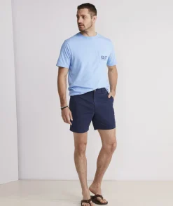 Shorts<Vineyard Vines 7 Inch Island Shorts Blue Blazer