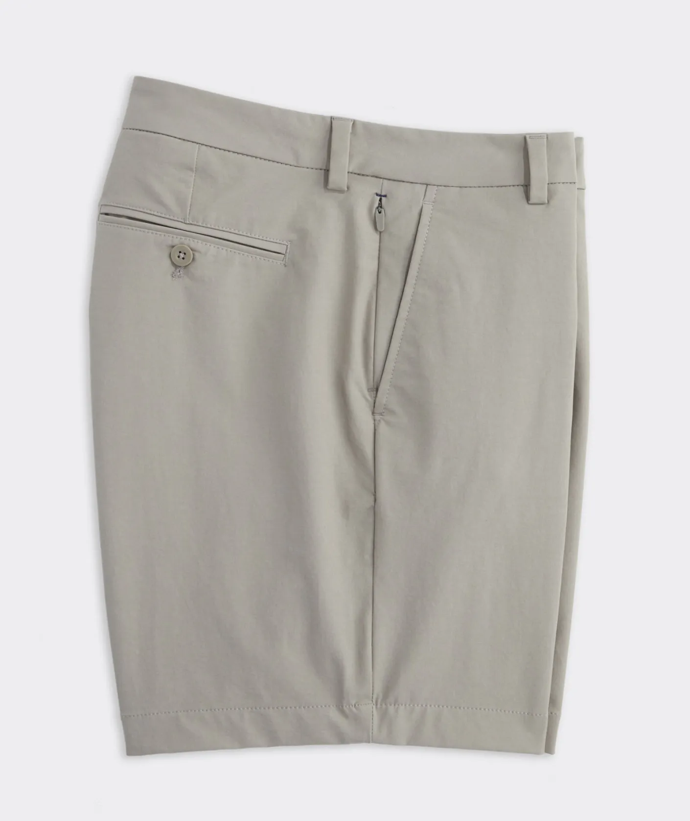Shorts<Vineyard Vines 7 Inch On-The-Go Shorts Khaki