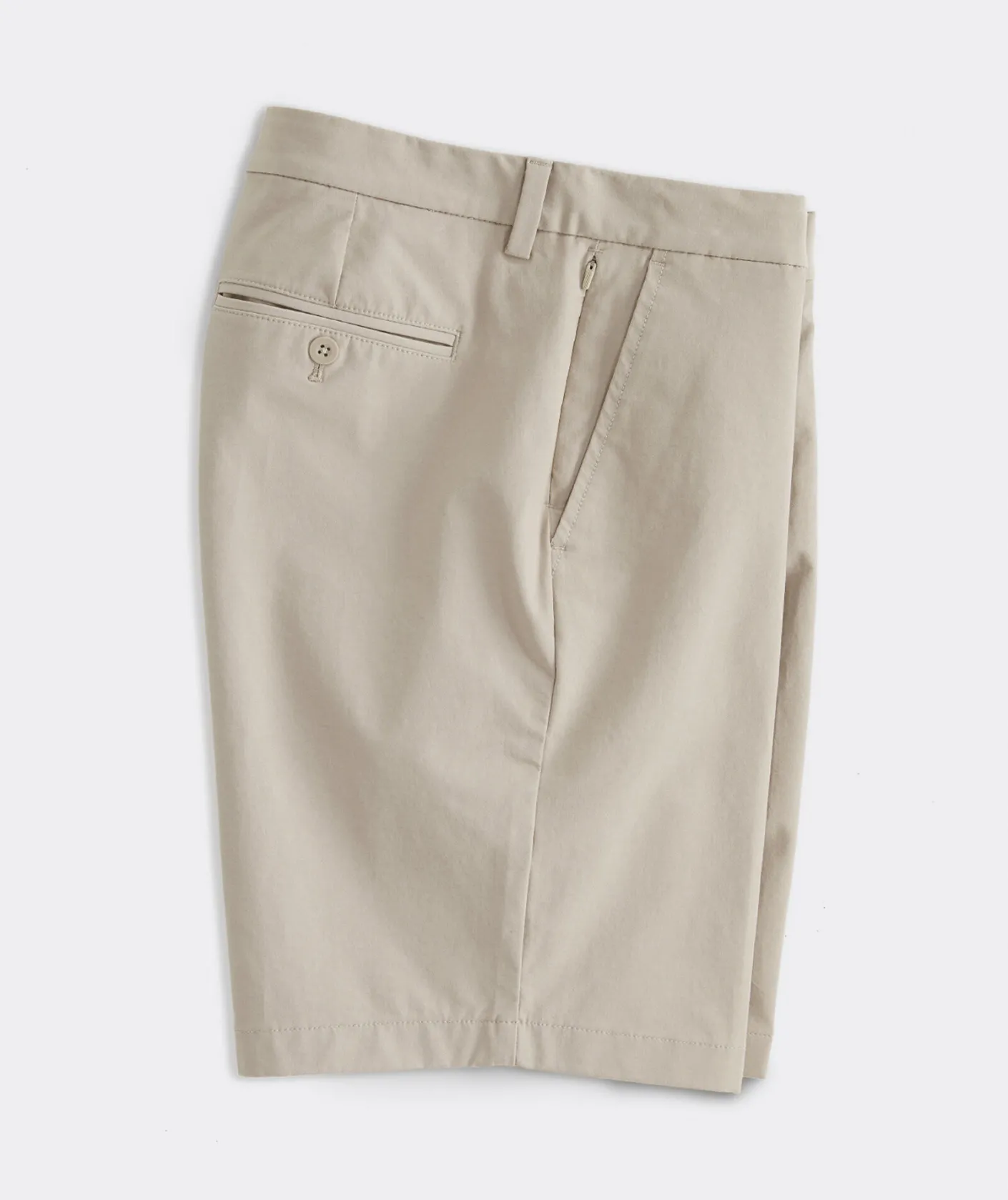 Shorts<Vineyard Vines 9 Inch On-The-Go Shorts Khaki