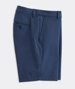 Shorts<Vineyard Vines 9 Inch On-The-Go Shorts Blue Blazer