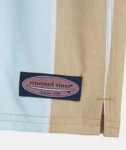 Swimwear<Vineyard Vines 7 Inch Printed Chappy Swim Trunks Wharf STP Tst Almd