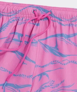 Swimwear<Vineyard Vines 7 Inch Printed Chappy Swim Trunks Ropes - Punch