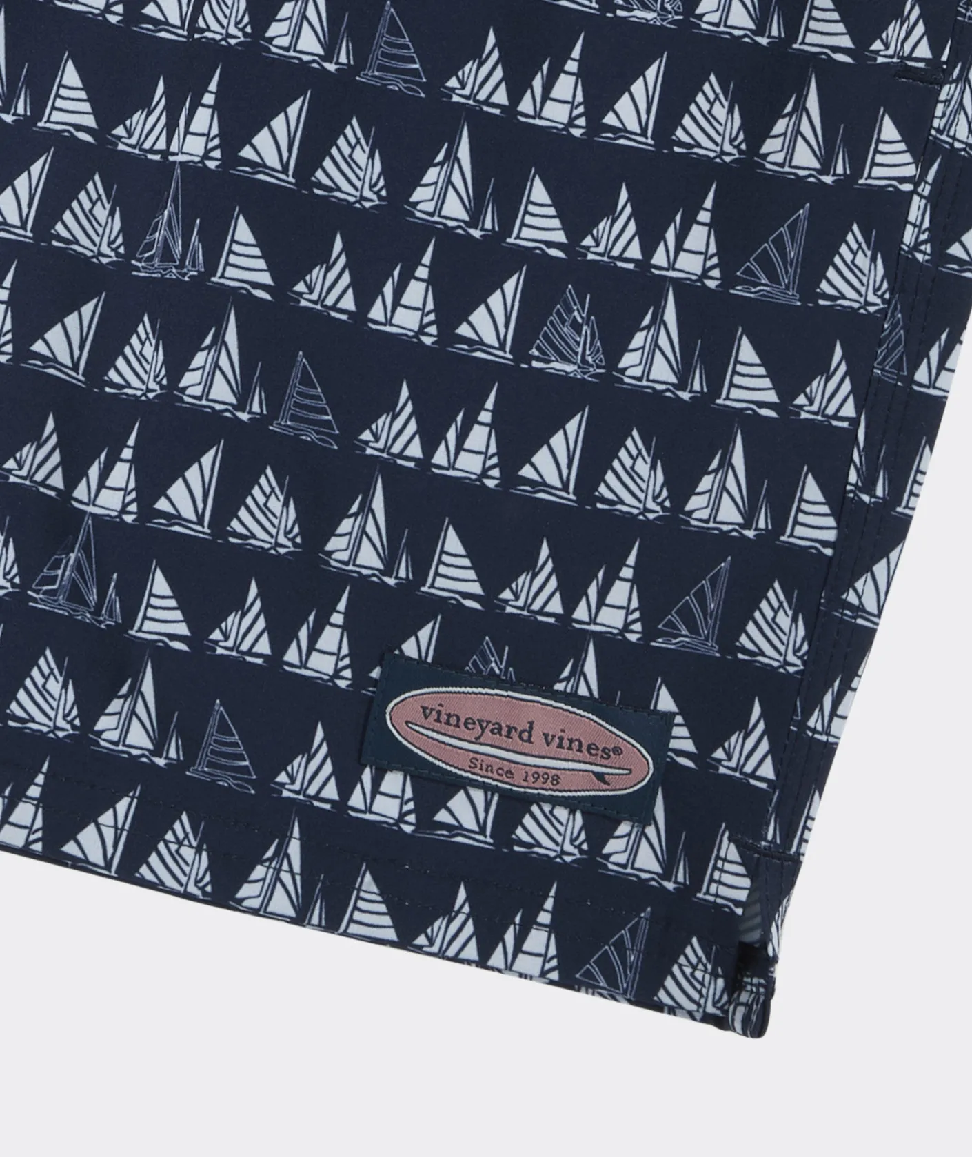 Swimwear<Vineyard Vines 7 Inch Printed Chappy Swim Trunks Boat Parade Naut Nav