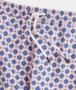 Swimwear<Vineyard Vines 7 Inch Printed Chappy Swim Trunks Foulard Teq Sunrise