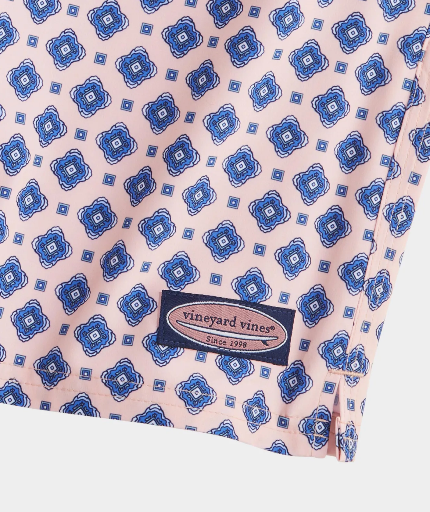 Swimwear<Vineyard Vines 7 Inch Printed Chappy Swim Trunks Foulard Teq Sunrise