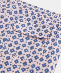 Swimwear<Vineyard Vines 5 Inch Printed Chappy Swim Trunks Foulard Teq Sunrise