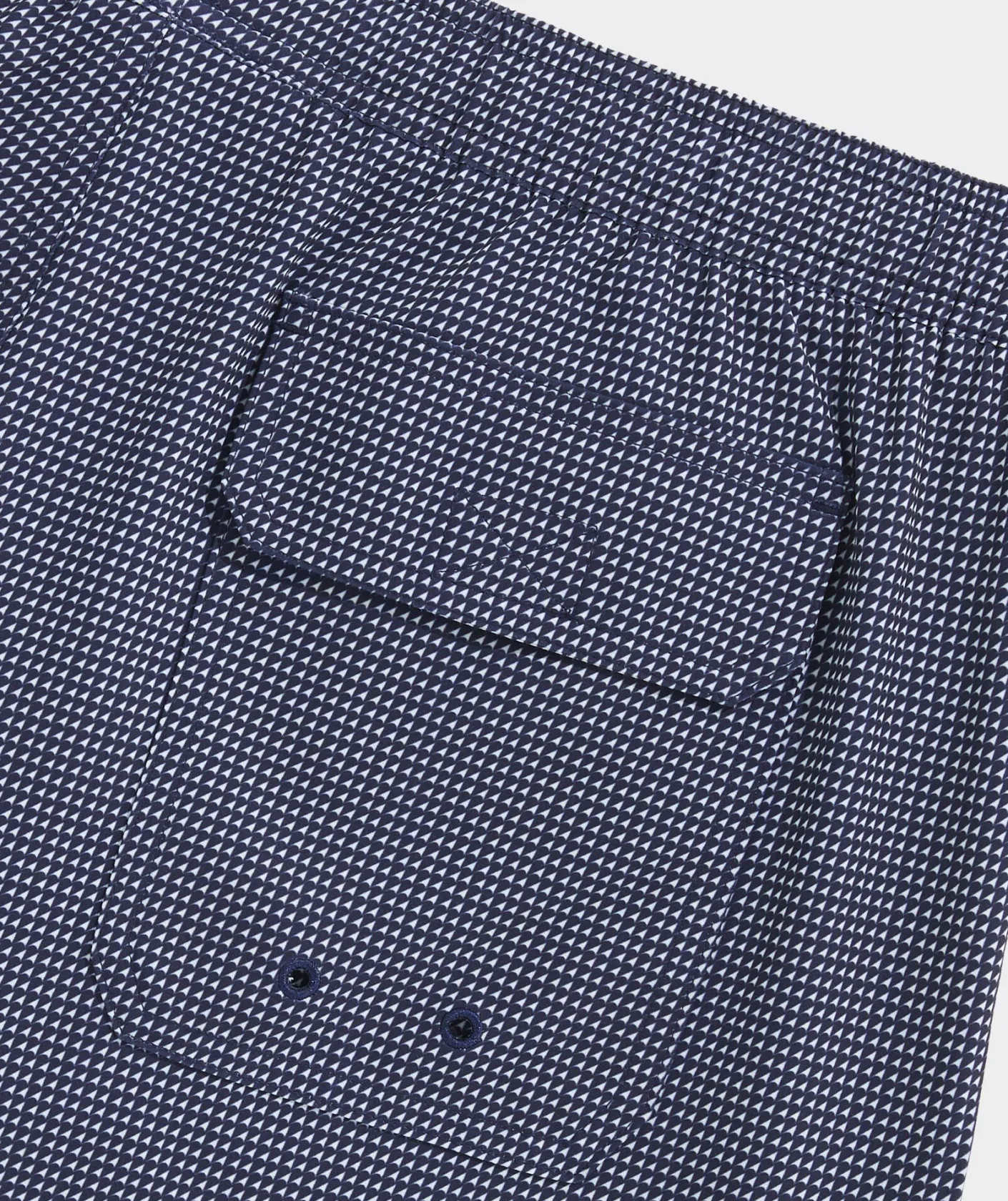 Swimwear<Vineyard Vines 7 Inch Printed Chappy Swim Trunks Sail Micro Naut Navy