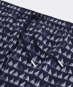 Swimwear<Vineyard Vines 5 Inch Printed Chappy Swim Trunks Boat Parade Naut Nav