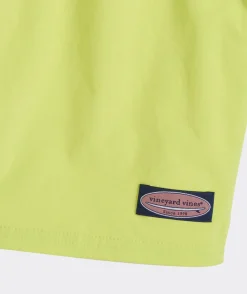 Swimwear<Vineyard Vines 7 Inch Solid Chappy Swim Trunks Wild Lime