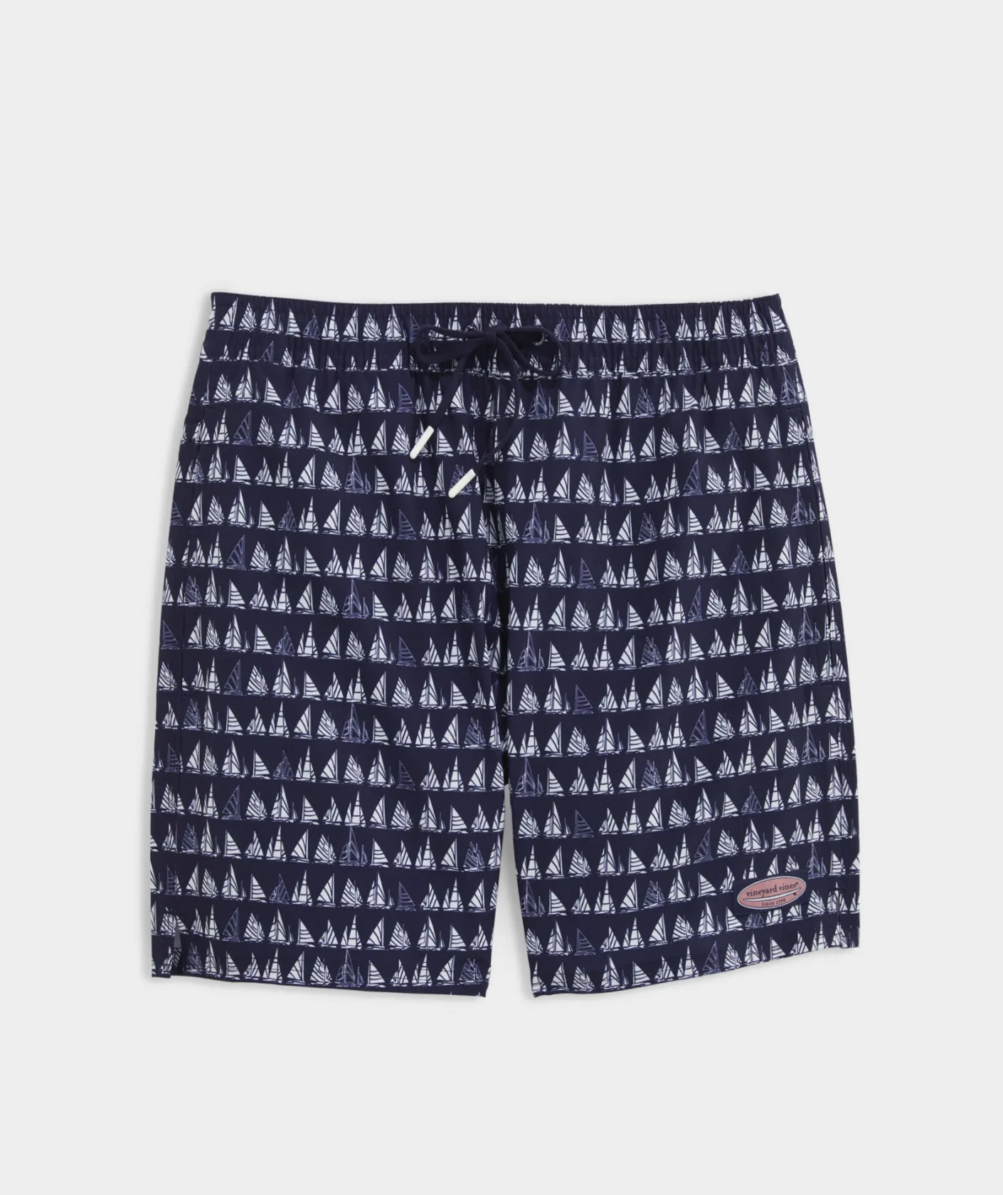 Mens<Vineyard Vines 7 Inch Solid Chappy Swim Trunks Papaya Punch
