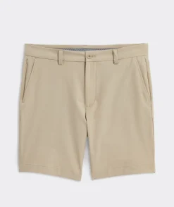 Shorts<Vineyard Vines 8 Inch Stillwater Golf Shorts Island Sand