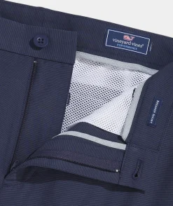 Shorts<Vineyard Vines 8 Inch Textured Performance Breaker Shorts Nautical Navy