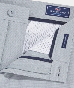 Shorts<Vineyard Vines 8 Inch Textured Performance Breaker Shorts Blue Mirage