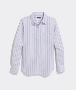 Shirts & Tops<Vineyard Vines Bayview Oxford Button-Down Stripe - Iris