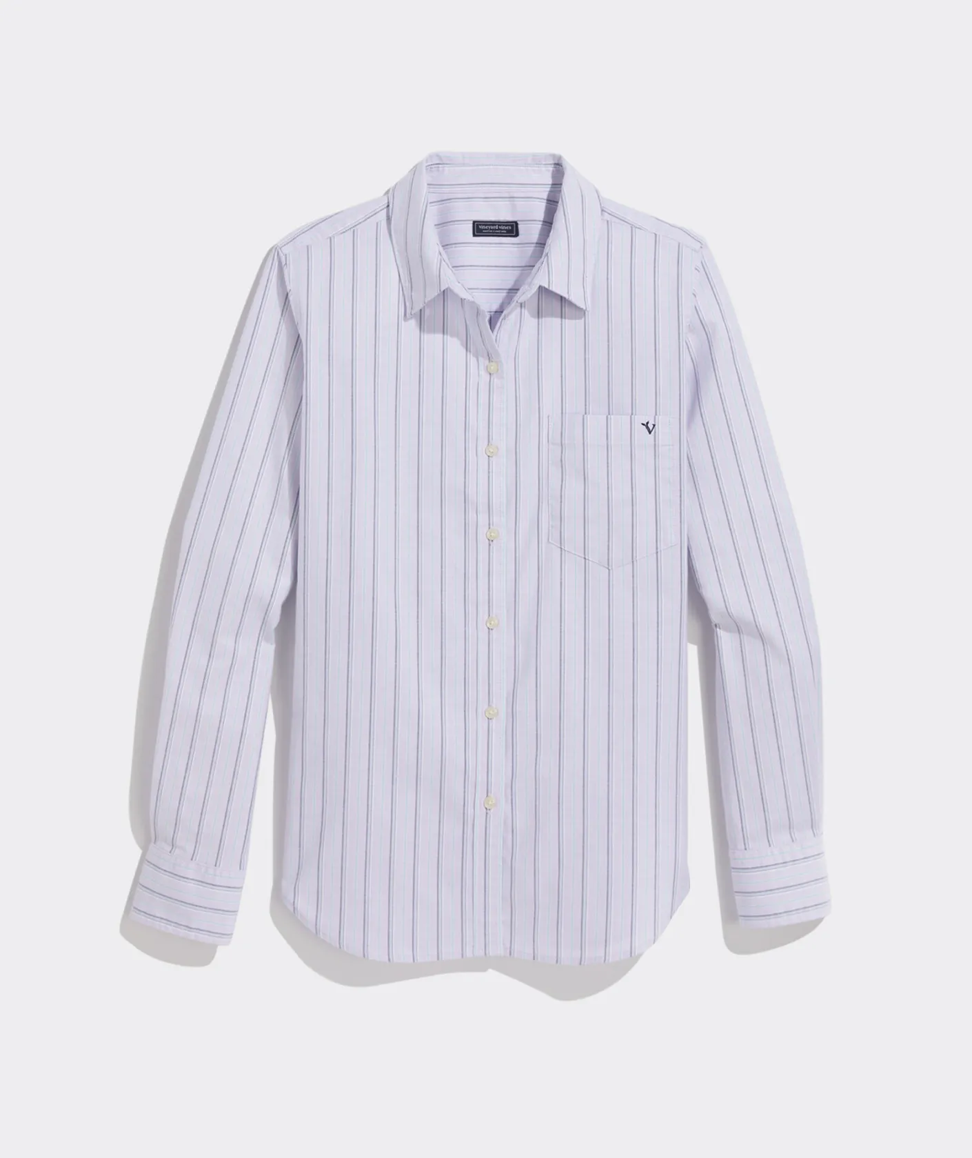 Shirts & Tops<Vineyard Vines Bayview Oxford Button-Down Stripe - Iris