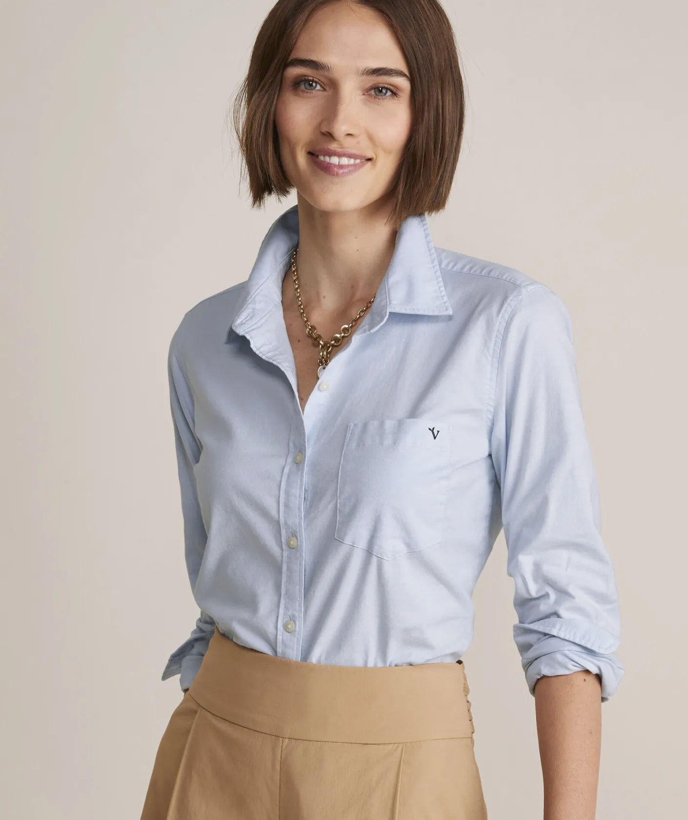 Shirts & Tops<Vineyard Vines Bayview Oxford Button-Down Oxford - Jake Blue