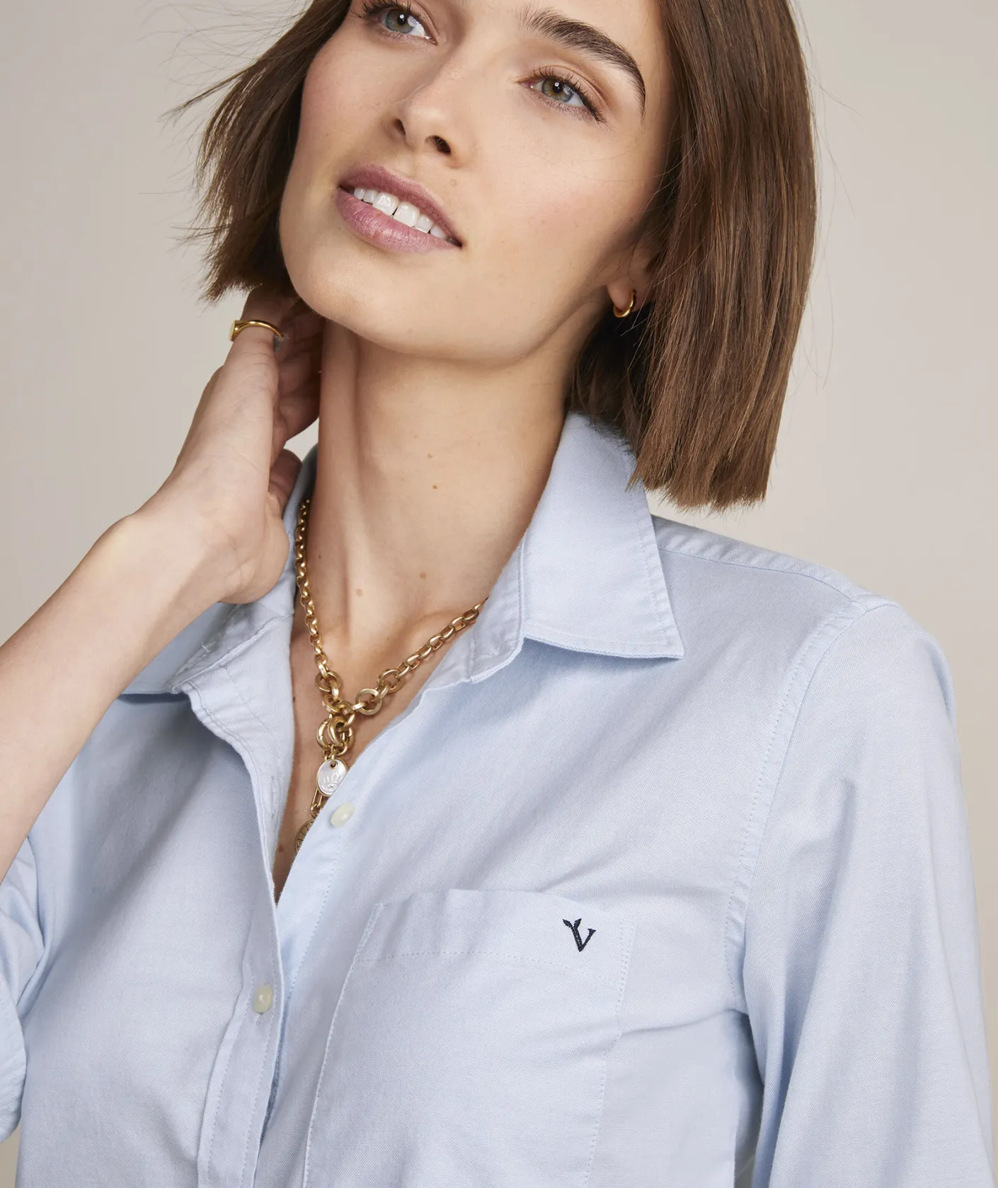 Shirts & Tops<Vineyard Vines Bayview Oxford Button-Down Oxford - Jake Blue
