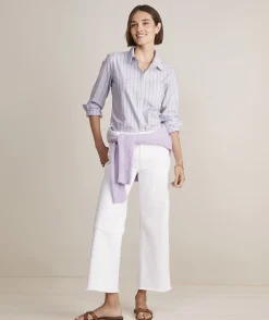 Shirts & Tops<Vineyard Vines Bayview Oxford Button-Down Stripe - Turf Green
