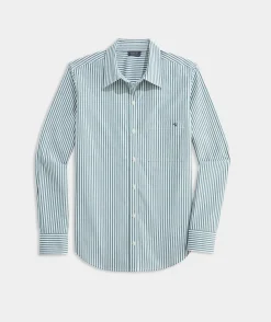Shirts & Tops<Vineyard Vines Bayview Poplin Button-Down Turf Green/White