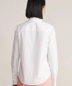 Shirts & Tops<Vineyard Vines Bayview Poplin Button-Down White Cap