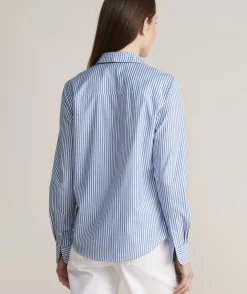 Shirts & Tops<Vineyard Vines Bayview Poplin Button-Down Feeder - Hull Blue