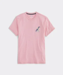 Mens|Tees<Vineyard Vines Beach Icons Whale Long-Sleeve Dunes Tee Hunter Green Heather