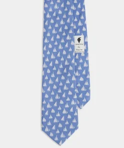 Ties and Bow Ties<Vineyard Vines Boat Parade Silk Tie Coastline