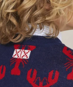 Sweaters<Vineyard Vines Boys’ Cotton Cashmere Cable Crewneck Sweater Light Gray Heather