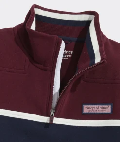 Sweatshirts & Sweatpants<Vineyard Vines Boys’ Sun-Washed Crewneck Turf Green