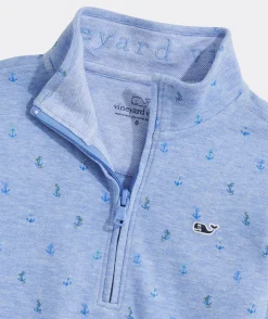 Sweaters<Vineyard Vines Boys' Ahoy Anchor Crewneck Grey Heather