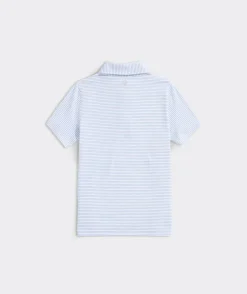 Polos<Vineyard Vines Boys' Bradley Stripe Sankaty Polo Resort Red Tejeda