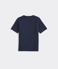Tees<Vineyard Vines Boys' Dyed Slub Whale Short-Sleeve Pocket Tee Antigua Green