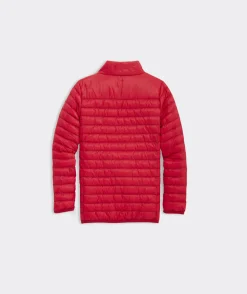Jackets, Blazers & Vests<Vineyard Vines Boys' Harbor Fleece Vest Nautical Navy