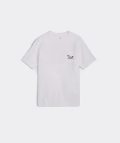 Tees<Vineyard Vines Boys' Lacrosse Whale Short-Sleeve Tee Grey Heather