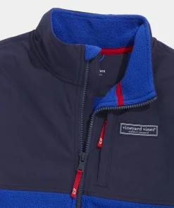 Jackets, Blazers & Vests<Vineyard Vines Boys' Lightweight Packable Puffer Vest Nautical Navy
