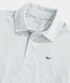 Polos<Vineyard Vines Boys' Multi-Stripe Rugby Shirt Tide Blue
