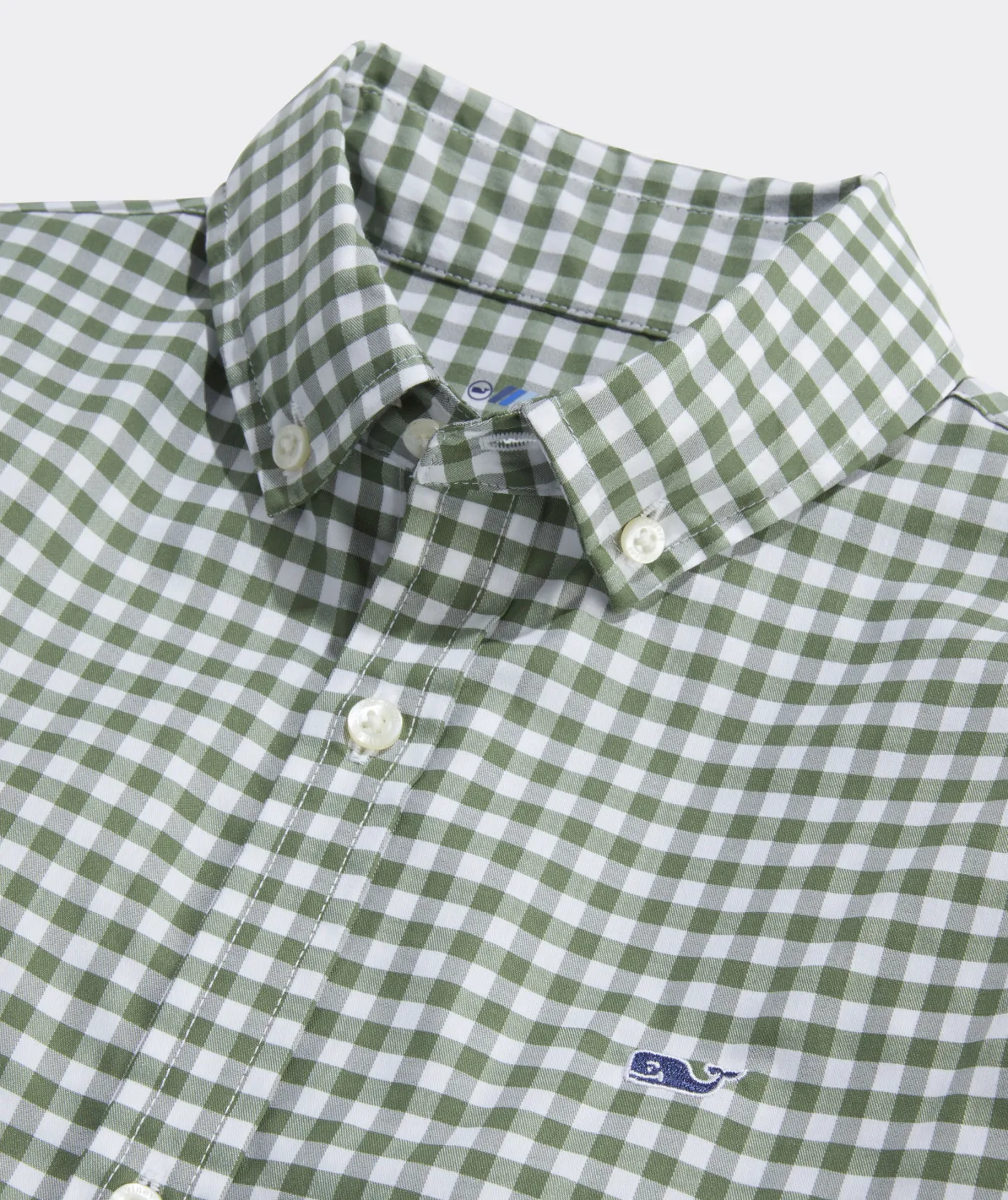 Button-Down Shirts<Vineyard Vines Boys' On-The-Go brrrº Gingham Shirt Wild Lime