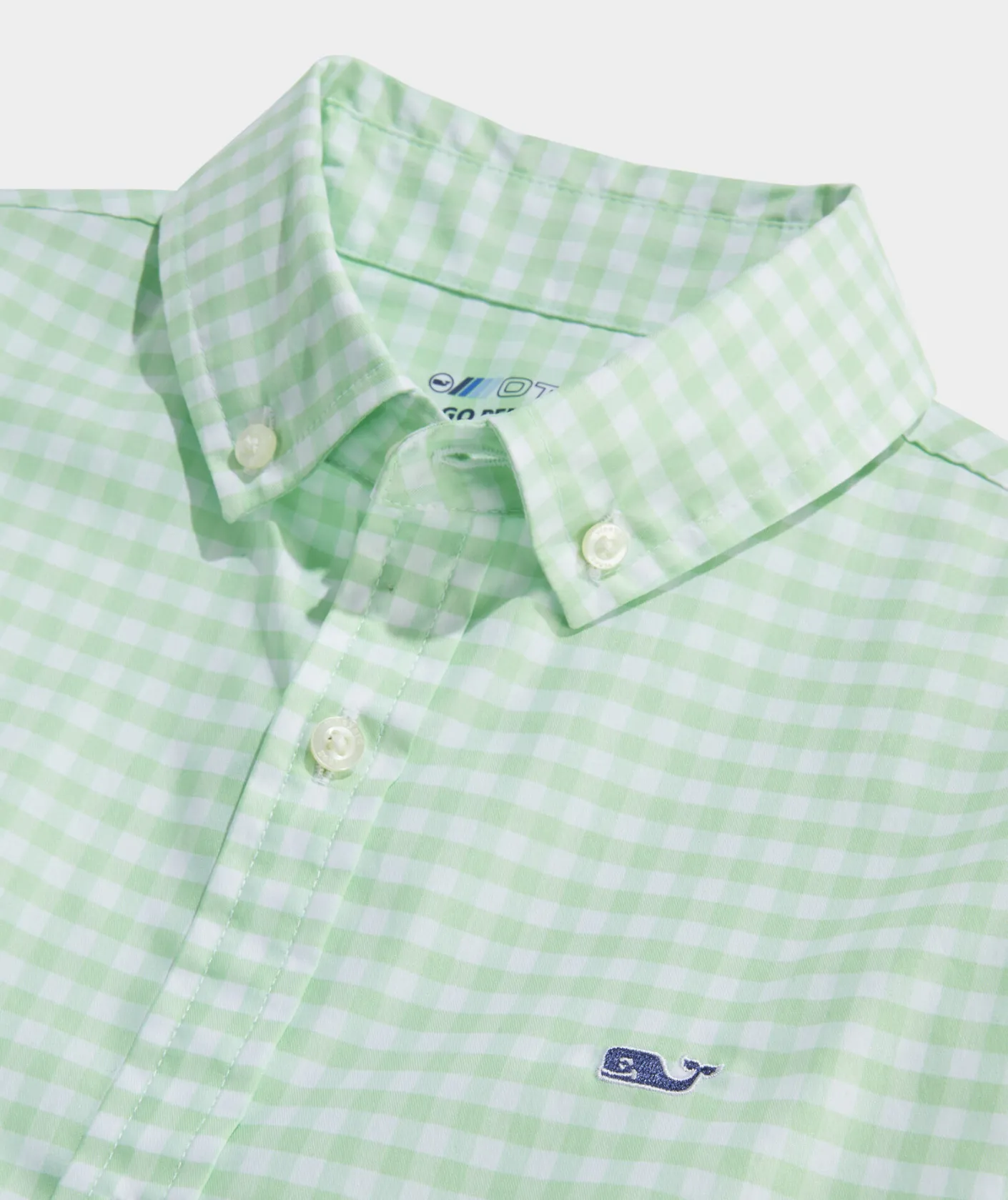 Button-Down Shirts<Vineyard Vines Boys' On-The-Go brrrº Gingham Shirt Cayman