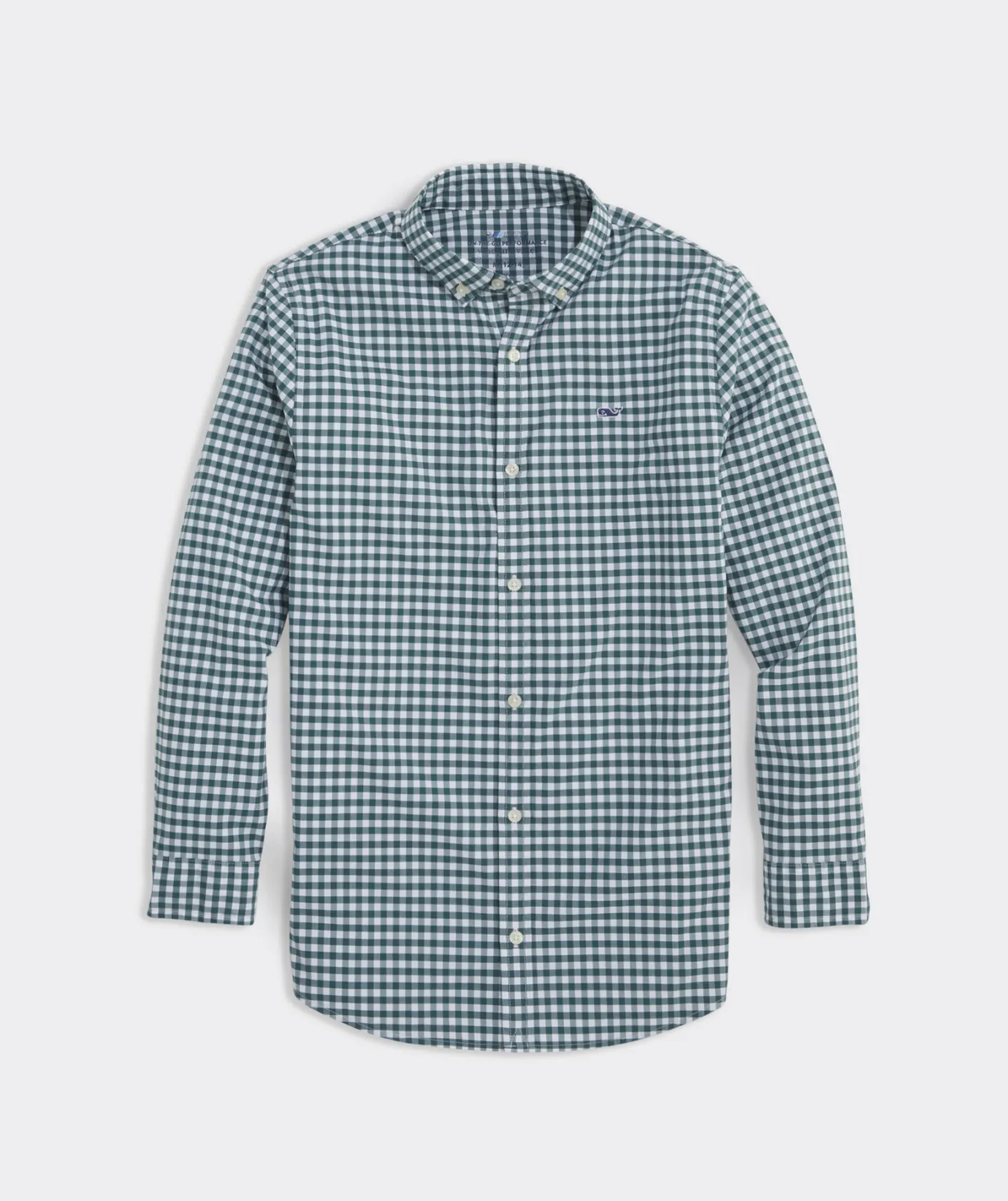 Button-Down Shirts<Vineyard Vines Boys' On-The-Go brrrº Gingham Shirt Mint Sprig