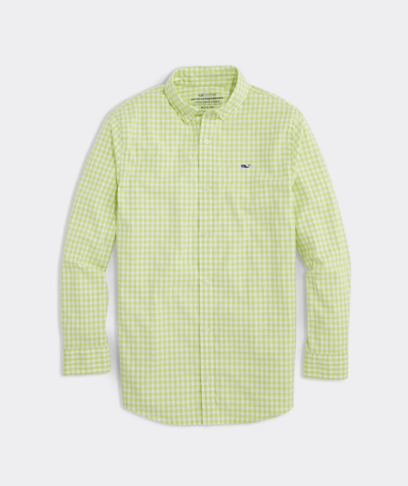 Button-Down Shirts<Vineyard Vines Boys' On-The-Go brrrº Solid Shirt Brrr Solids - White Cap
