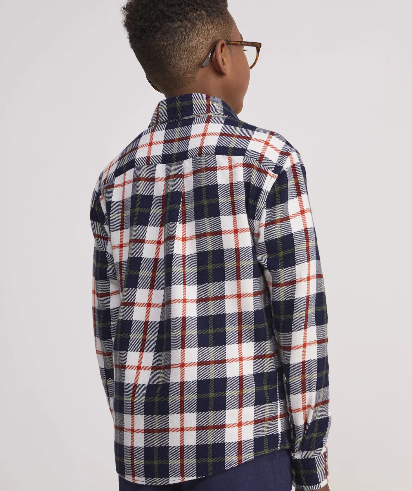 Button-Down Shirts<Vineyard Vines Boys' On-The-Go brrrº Tattersall Shirt Maritime-Blue