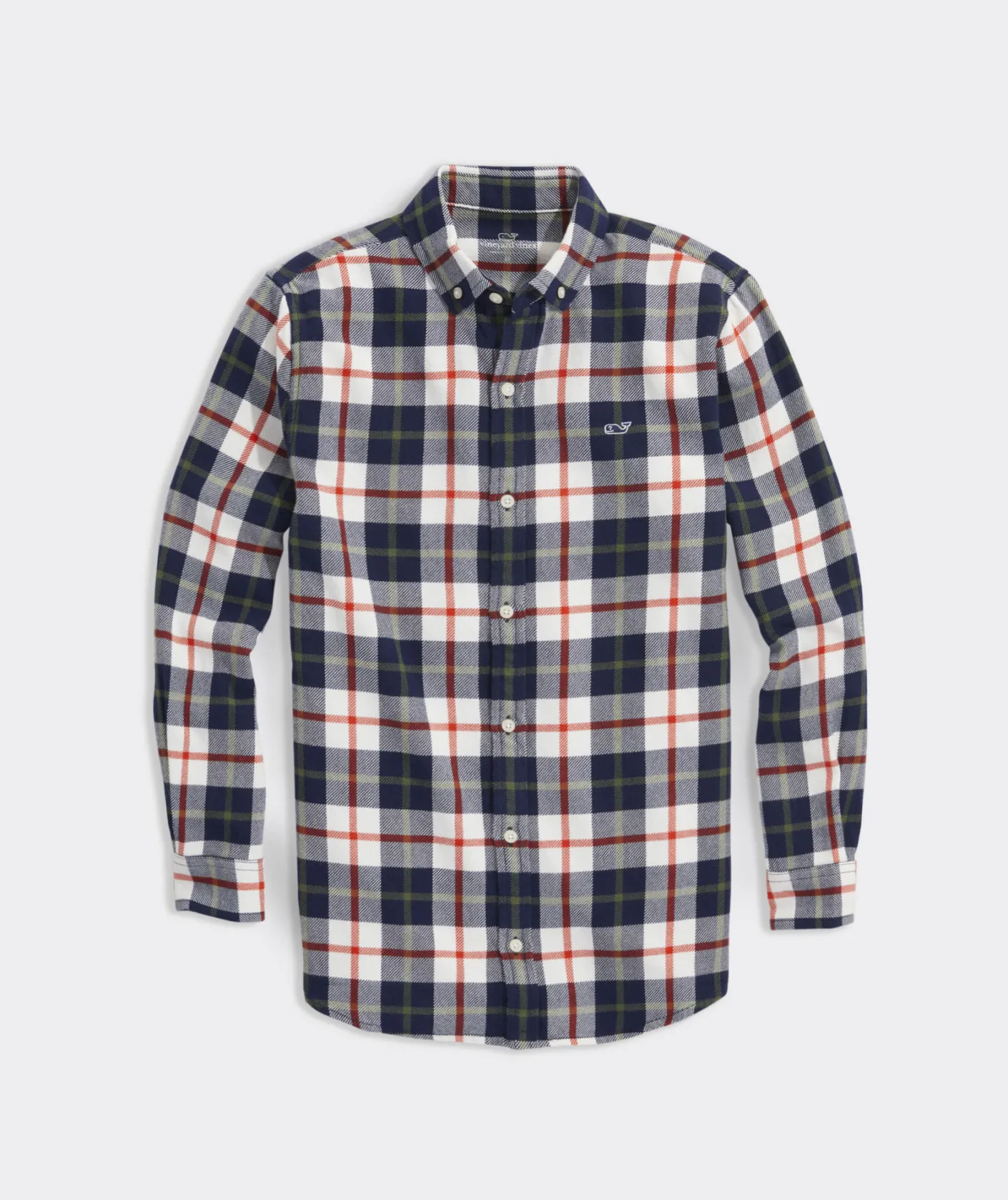 Button-Down Shirts<Vineyard Vines Boys' On-The-Go brrrº Tattersall Shirt Maritime-Blue