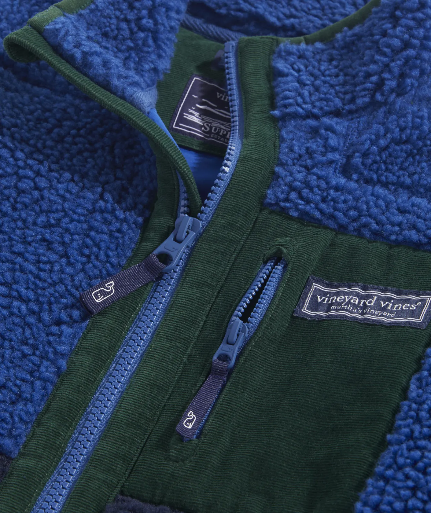 Jackets, Blazers & Vests<Vineyard Vines Boys' On-The-Go Packable Rain Shell Larkspur