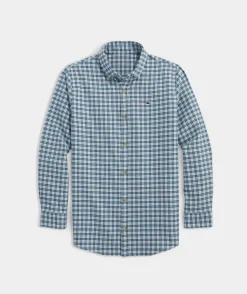 Button-Down Shirts<Vineyard Vines Boys' Oxford Stripe Shirt Ocean Breeze