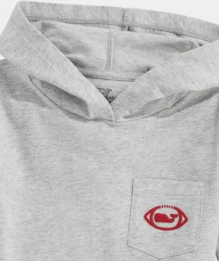 Tees<Vineyard Vines Boys' Pizza French Fry Ski Club Long-Sleeve Pocket Tee Marshmallow