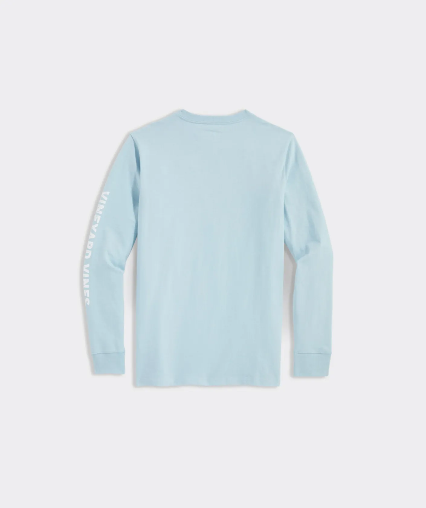 Tees<Vineyard Vines Boys' Pond Hockey Whale Long-Sleeve Pocket Tee White Cap