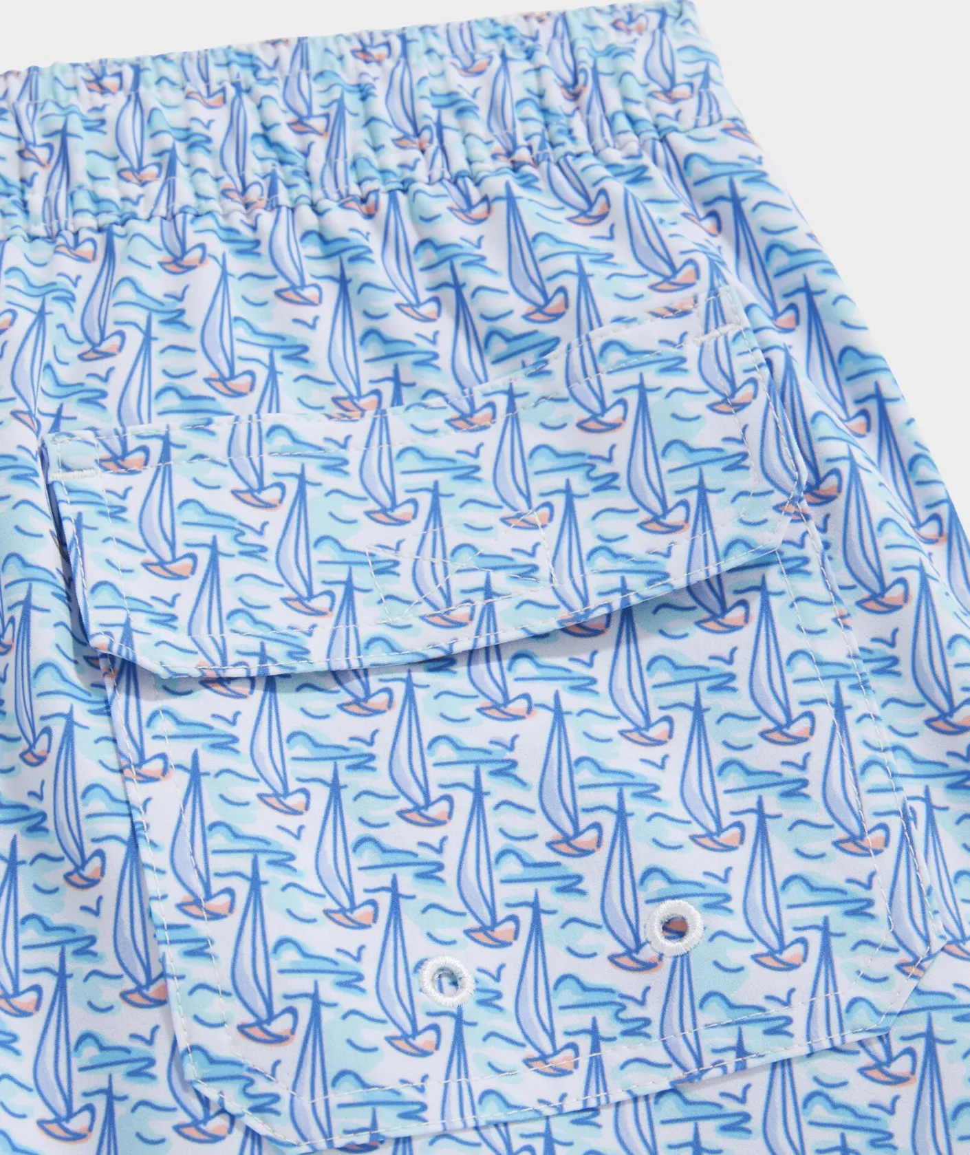 Swim & Rashguards<Vineyard Vines Boys' Printed Chappy Trunks Fsh oo Wtr-AntigGrn