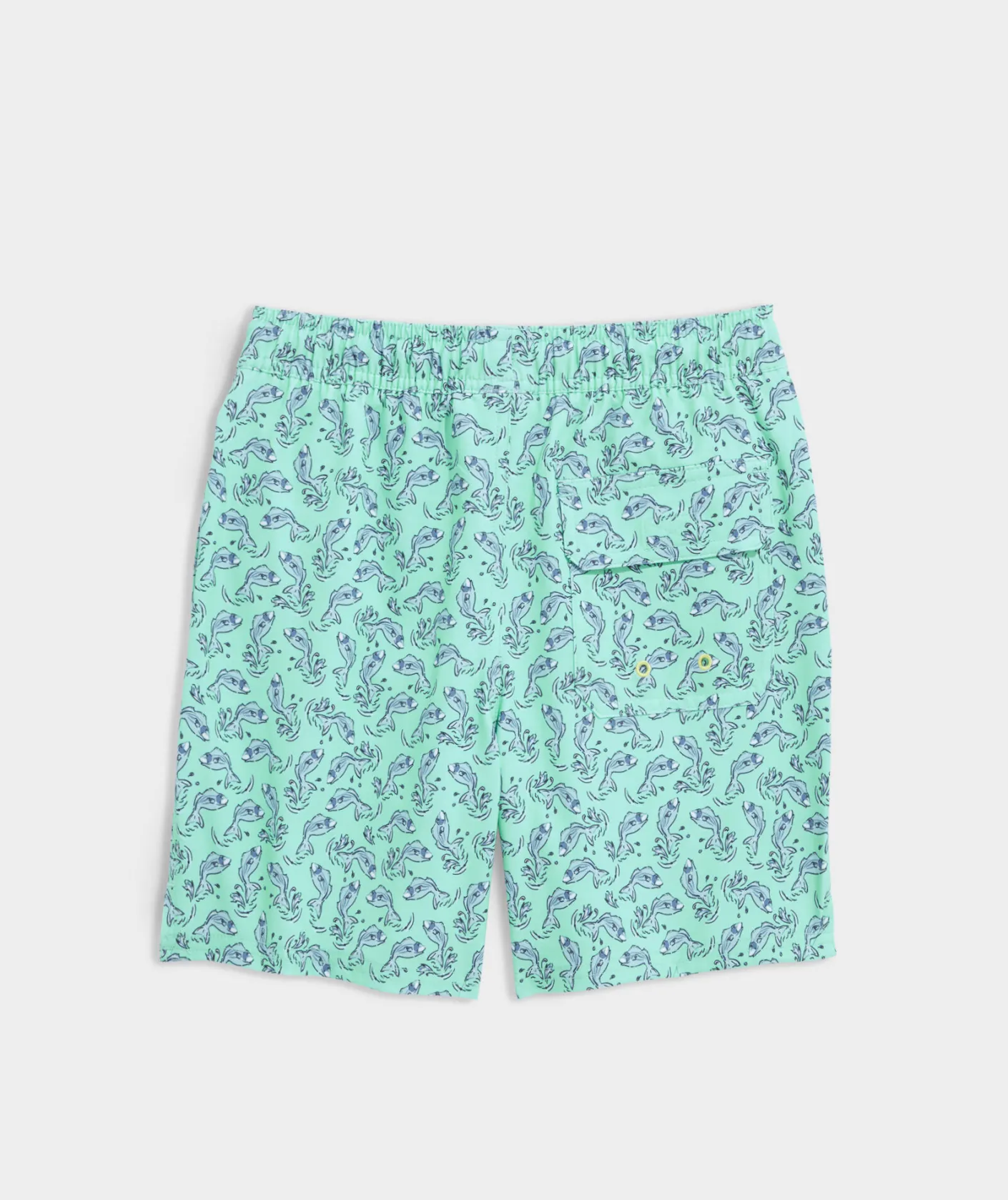 Swim & Rashguards<Vineyard Vines Boys' Printed Chappy Trunks Gulf Flrl Chpy Navy