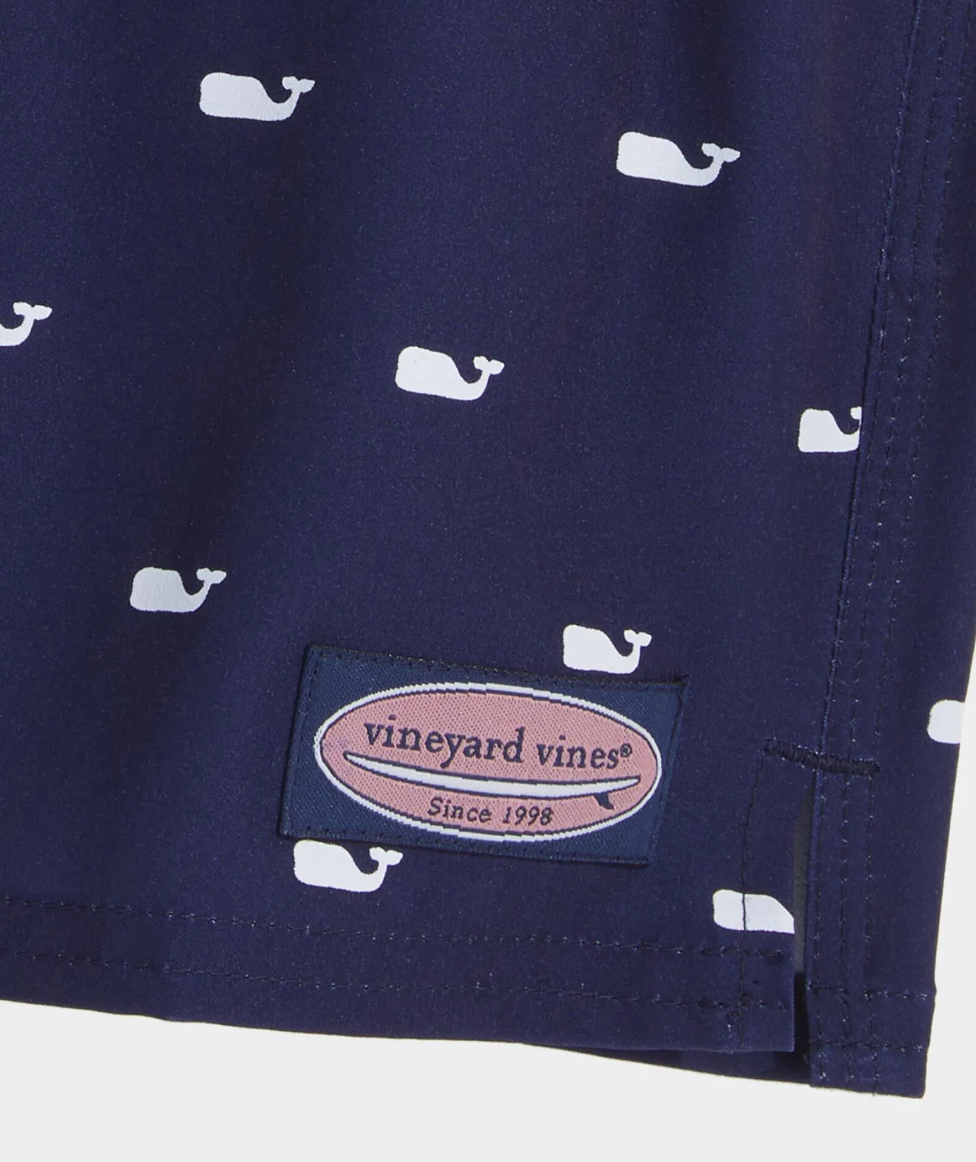 Swim & Rashguards<Vineyard Vines Boys' Printed Chappy Trunks Club STP Navy