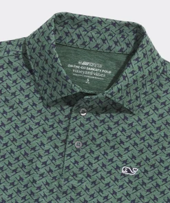 Polos<Vineyard Vines Boys' Printed Sankaty Polo AbstrctSailChppyWt